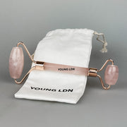 Young LDN Jade Roller Rose Quartz Facial Roller